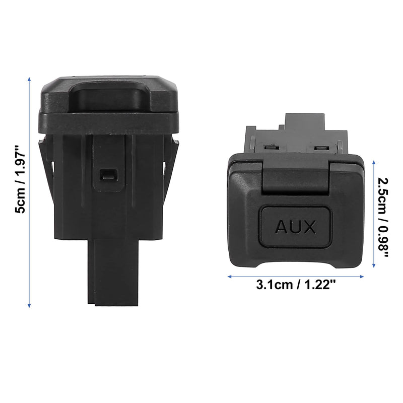 [AUSTRALIA] - X AUTOHAUX 39112-SNA-A01 for Honda Civic 2006-2011 for Honda CRV 2009-2011 Auxiliary Aux Stereo Adaptor Audio Input Jack Radio Car Repair Parts 