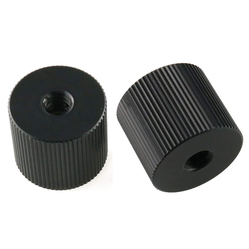 [AUSTRALIA] - E-outstanding Tripod Nut 2PCS 1/4"-20 to 1/4"-20 Barrel Connection Mounts Nuts for Articulating Arms Tripod Rigs Replacement 