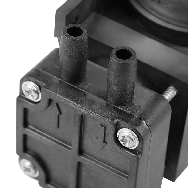 [AUSTRALIA] - DC 12v Mini Suction Gear Pump Low Noise Oilless Pump Oil-Free Diaphragm Pump Small Vacuum Pump for Laboratory Equipment Air Compressor 8 * 7 * 5cm 