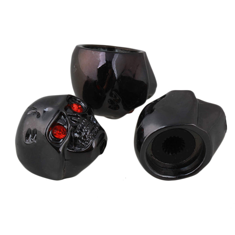 Yibuy Black Head Guitar Volume Tone Control Knob for Electric Guitar Pack of 3