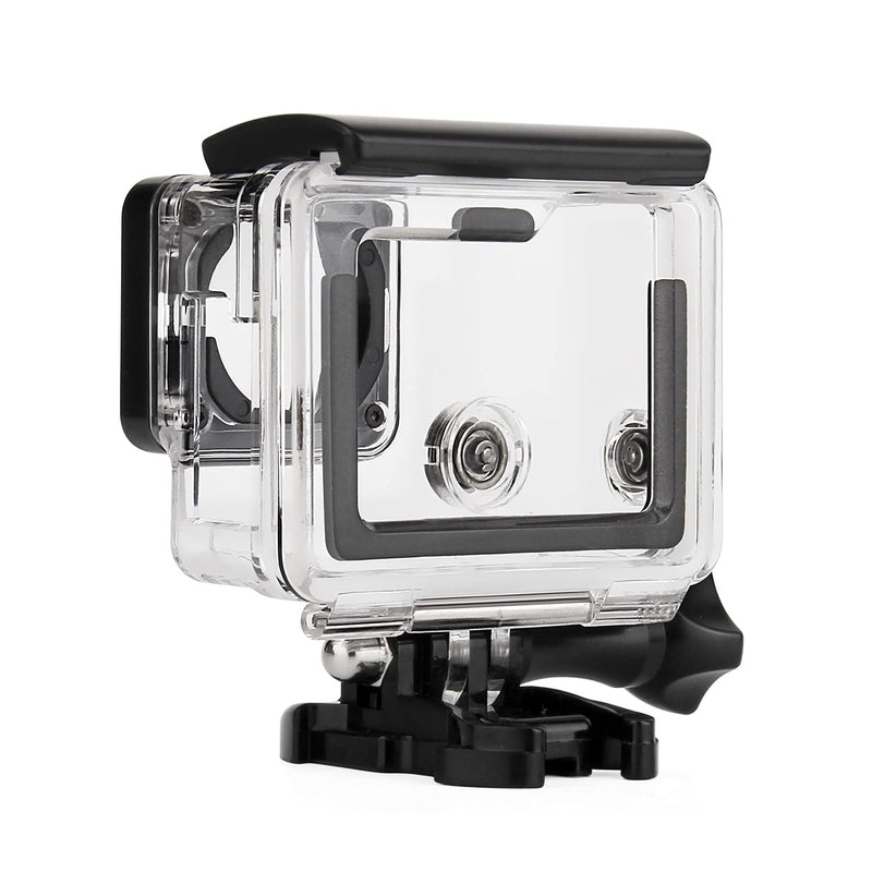 YALLSAME Skeleton Case for GoPro Hero 4 Hero 3+ Hero 3 with Tripod Mount & Quick Release Buckle Easy Charging Open Connectable Protective Housing Case Accessories for Go Pro 4 3 3+