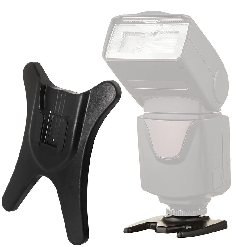 LUORNG 3PCS Camera Flash Stand Flash Speedlight Hot Shoe Mount Stand, for Flash Speedlight Speedlite