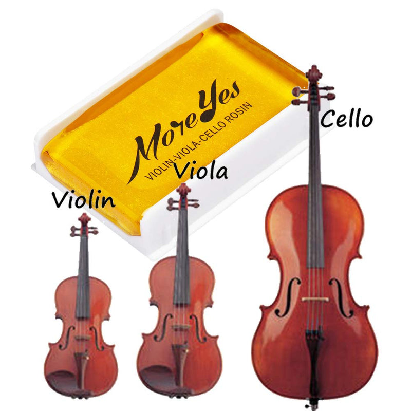 MOREYES Violin Rosin Viola Rosin Cello Bow Rosin (3 Pack Violin Viola Rosin)