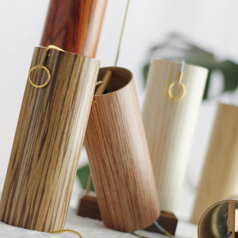 Mowind Chakra Chimes Natural Bamboo Wind Chimes Meditation Chord Windchime Wind bell for Home Decoration Zen Mindfulness Crown Chakra