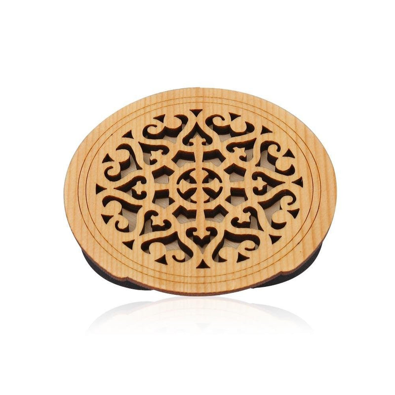 Dilwe Guitar Sound Hole cover, Wooden Soundhole Cover Protector for Acoustic Classic Guitar 41'' #2