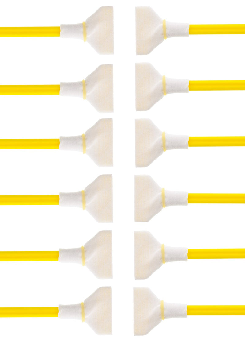 Alpha 24mm Sensor Cleaning Swabs (12pk) (Yellow)