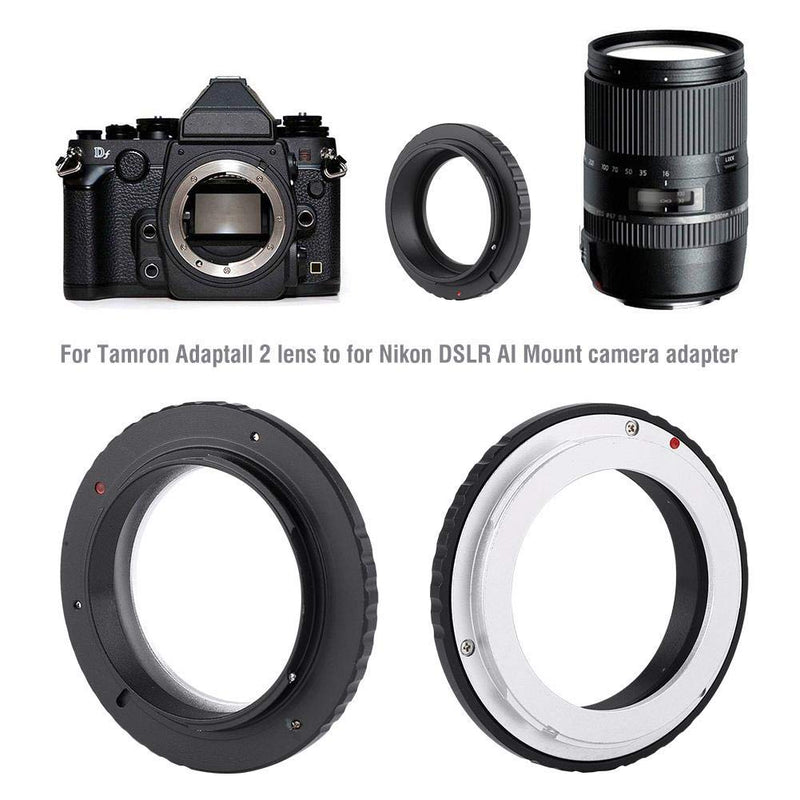 Oumij Lens Control Ring Manual Focus Lens Mount Adapter for Tamron Adaptall Lens to for Nikon DSLR AI Mount Camera Adapter for TAMRON-AI