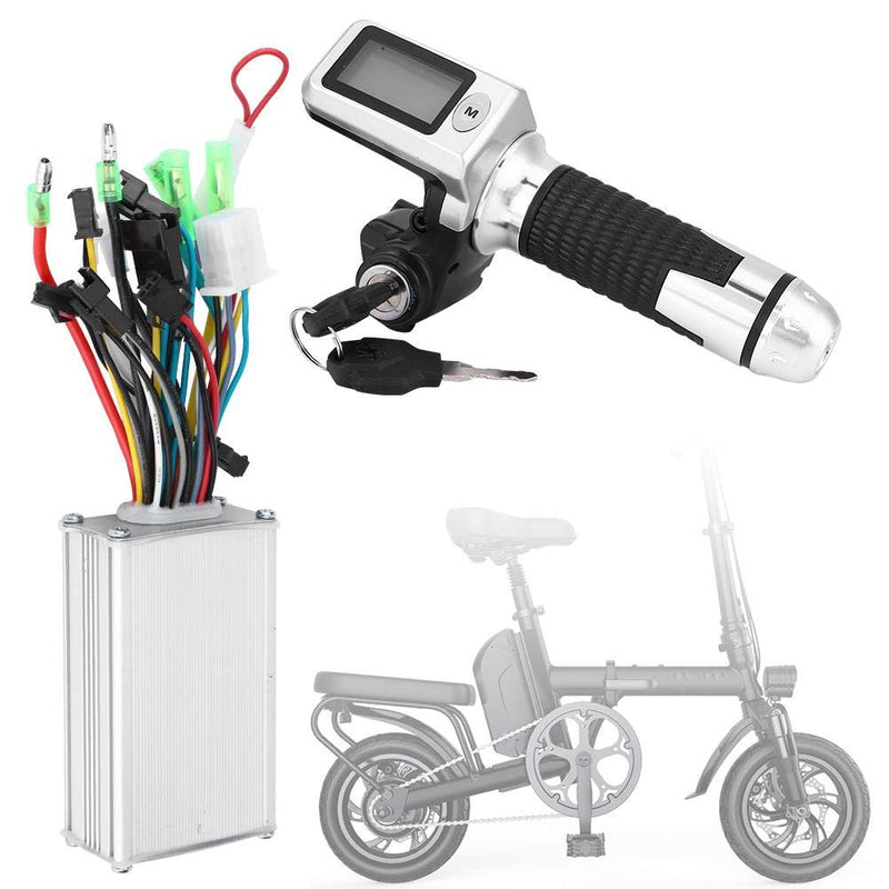 LCD Motor Controller, Motor Brushless Controller 250W 36V 48V Electric Scooter Bike Speed Controller Waterproof LCD Display Panel for E-Bike Electric Bike Scooter(250W48V)