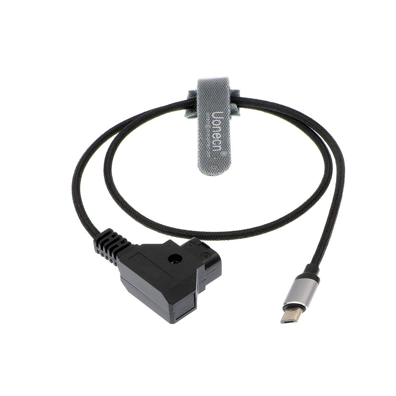 Uonecn Micro USB to D Tap Male Motor Power Cable for Tilta Nucleus Nano USB Cables