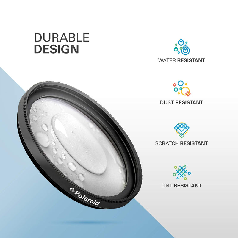 [AUSTRALIA] - Polaroid Optics 40.5mm 3-Piece Filter Kit Set [UV,CPL, Neutral Density] includes Nylon Carry Case – Compatible w/ All Popular Camera Lens Models. 