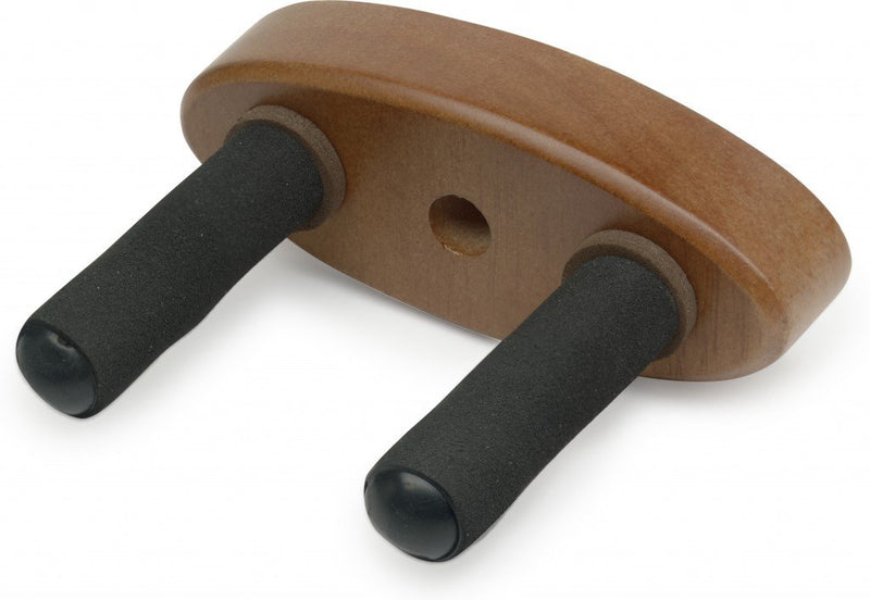 [AUSTRALIA] - Stagg UVMH-WN OVA Wooden Wall Mount Hanger for Ukuleles, Mandolins and Violins Ukulele/Mandolin/Violin 