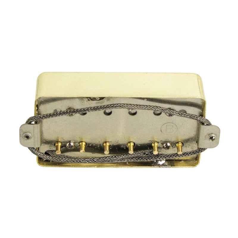 [AUSTRALIA] - FLEOR Alnico5 Guitar Humbucker Pickup Golden Bridge Pickups Compatible with LP Stye Guitar Part Bridge Pickup 