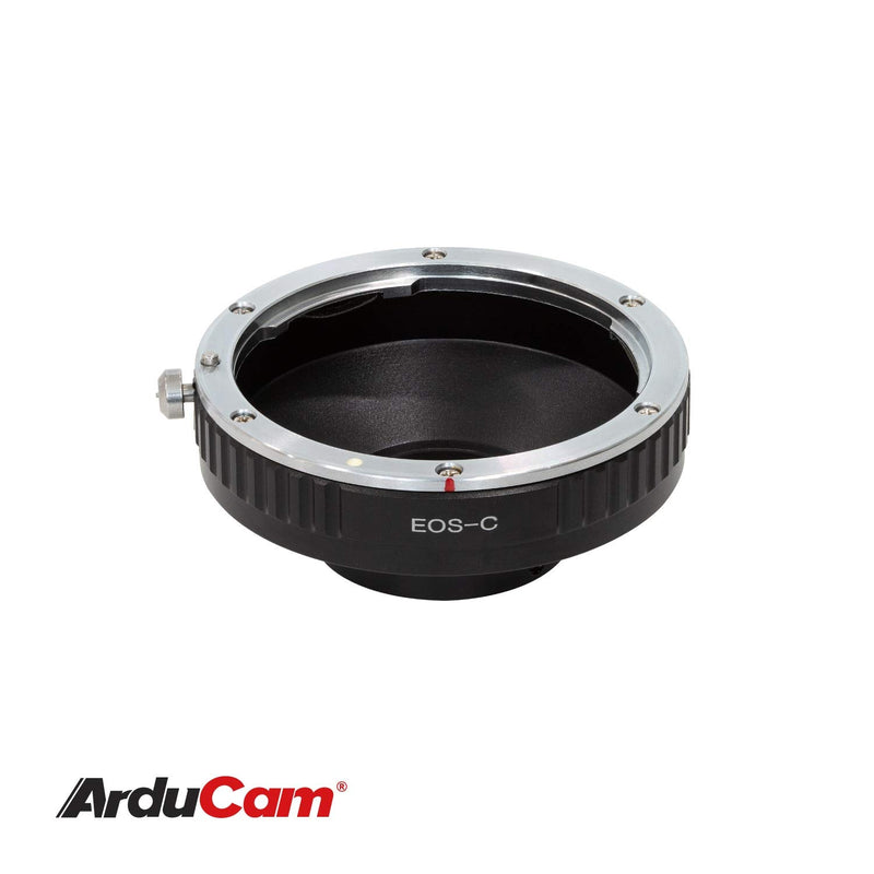 Arducam for Canon EOS Lens to C-Mount Lens Adapter, Compatiable with All EF, EF-S Lens to Raspberry Pi HQ Camera Canon EOS to C-Mount