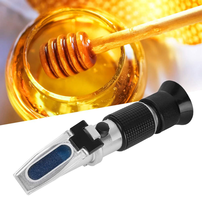 0-80% Brix Meter Refractometer, Automatic Temperature Compensation Function for Measuring Sugar Content in Fruit, Maple Syrup and Other Sugary Drink