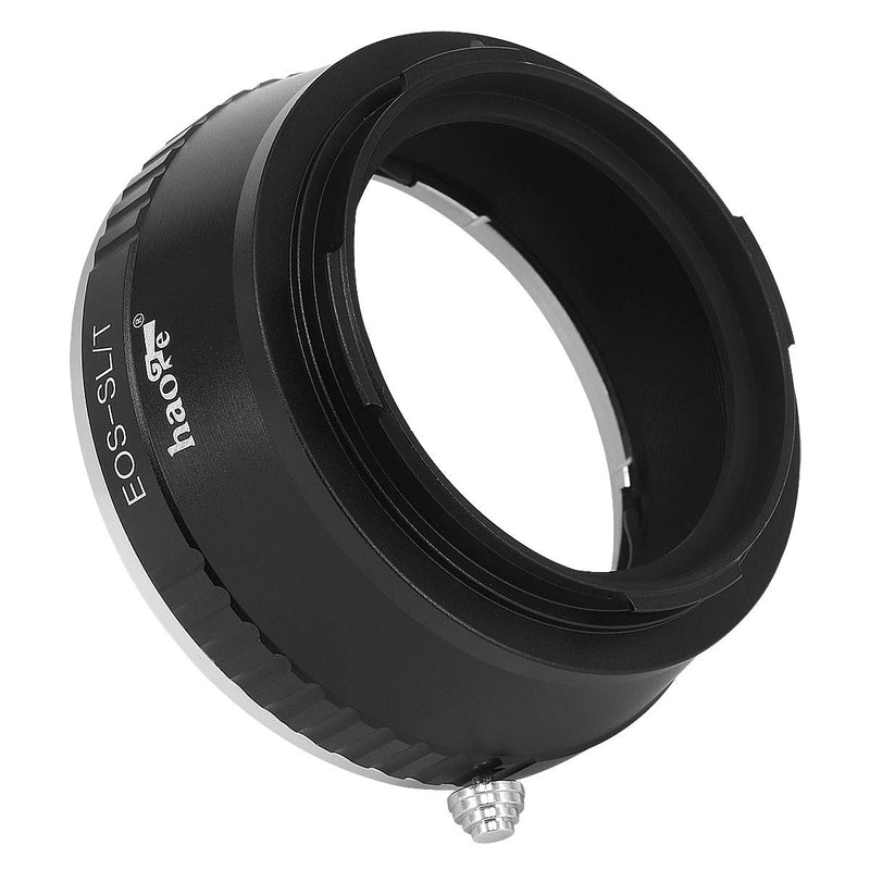 Haoge Manual Lens Mount Adapter for Canon EOS EF EFS Lens to Leica L Mount Camera Such as T, Typ 701, Typ701, TL, TL2, CL (2017), SL, Typ 601, Typ601, Panasonic S1 / S1R