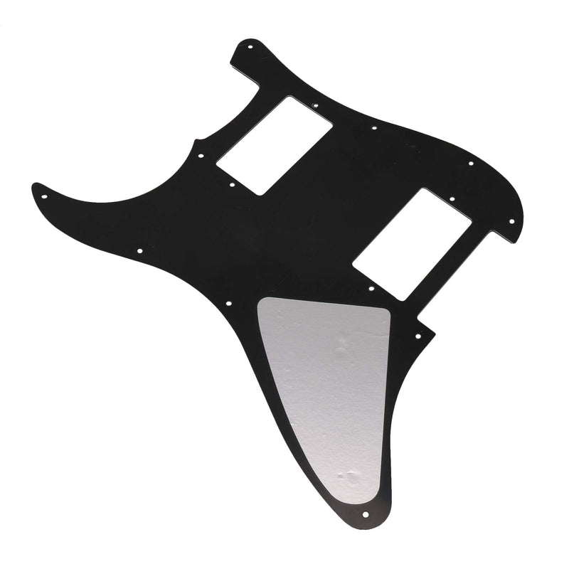 Bstinay Black 3 Ply 11 Hole ABS Guitar Pickguard Scratchplate For HH 2 Humbucker
