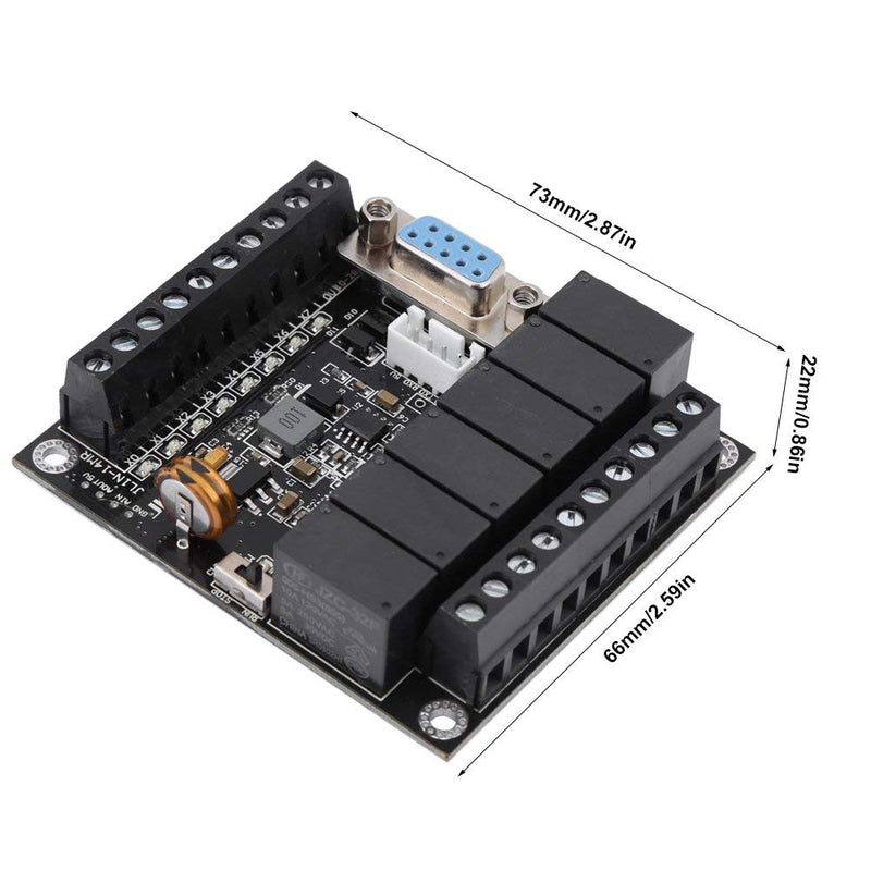 Programmable Logic Controller PLC Controller Kit Relay Output Industrial Programmable Control Board FX1N-14MR Relay Controller Module DC24V