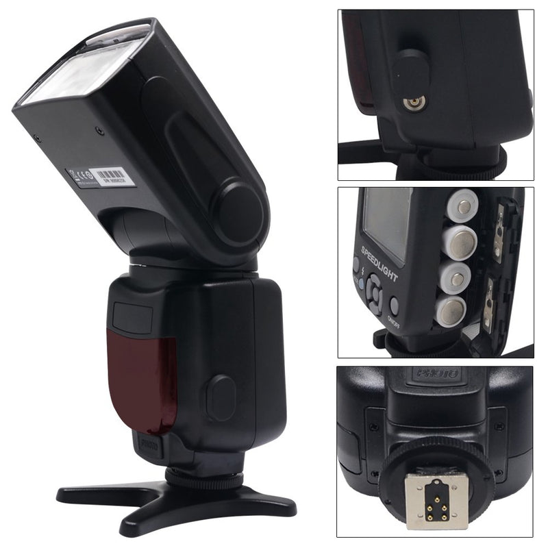 Venidice TTL Flash Speedlite Auto-Focus Flash for Canon 80D 70D 60D 50D 6D 5D 5DS and Other DSLR Cameras TTL VD-650