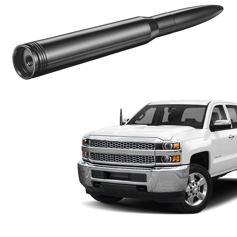 [AUSTRALIA] - zofikol Car Truck Antenna Compatible for Chevy & GMC Trucks, 1500 2500 3500 HD Vehicle Antenna Mast Car Truck Antenna Replacement, Black 