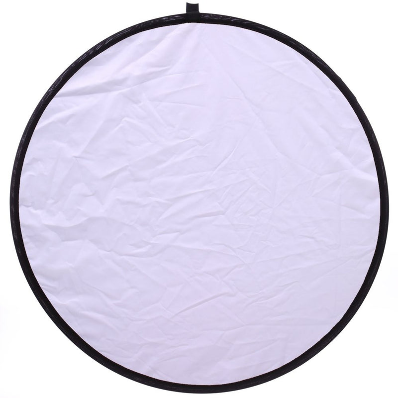 43"/110cm 5-in-1 Light Reflector for Photography Collapsible Multi-Disc Round with Bag - Translucent, Gold, Silver, Black and White 43inch 5in1