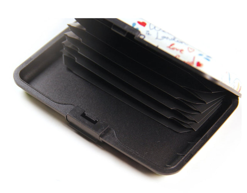 TBS RFID Blocking Card Holder Case-6 Slots-Beautiful Pattern-05 Mty-05