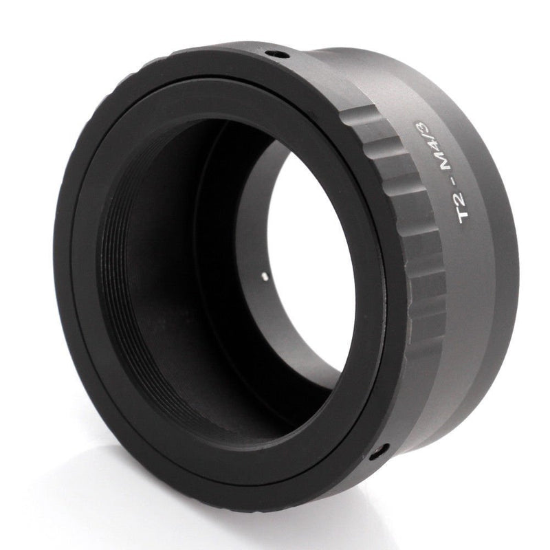 FocusFoto Adapter Ring for T2 T Mount Lens to Olympus PEN and Panasonic Lumix Micro Four Thirds (MFT, M4/3) Mount Mirrorless Camera Body EP5 E-PL7 GH4 GH5 GF6