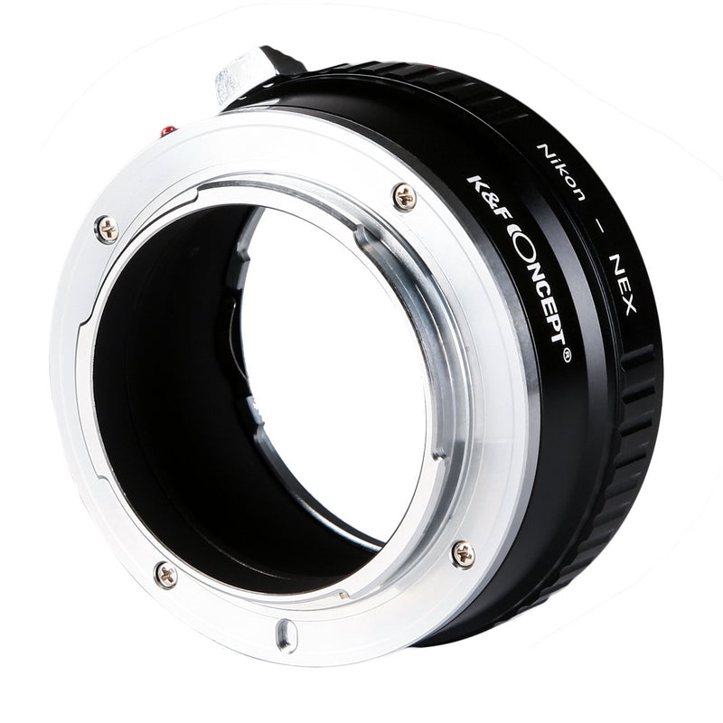 Copper Adapter K&F Concept Lens Mount Adapter Compatible with Nikon AI Lens to Sony NEX E-Mount Camera Body