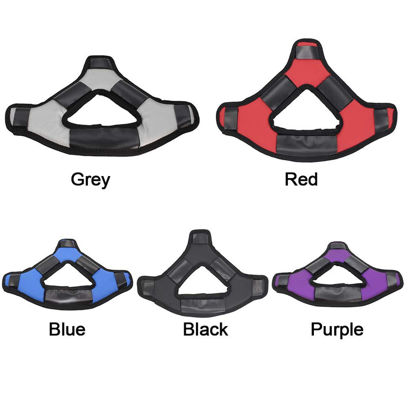 Head Strap Pad，Professional Head Strap Pad for Oculus Quest Headband Replacement Accessories,Easy Install Head Strap Pad PU Leather Comfortable for Oculus Quest VR Headset Red