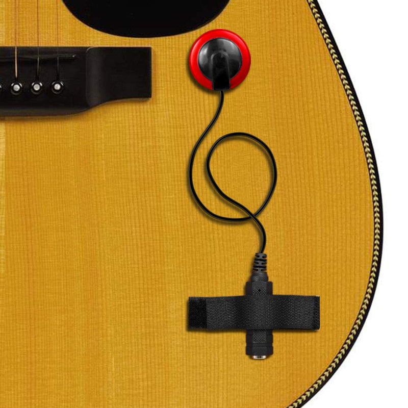 Guitar Piezo Pickup Transducer for Guitar,Ukulele,Violin, Mandolin, Banjo, Kalimba DIY Electroacoustic Converting