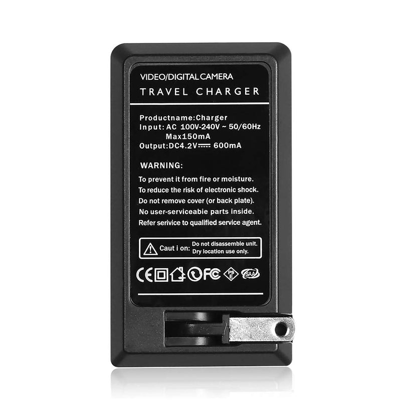 NP40 NP-40 Battery Charger for Casio Exilim EX-Z400, EX-FC100, EX-FC150, EX-P505, EX-P600, EX-P700, Zoom EX-Z100, EX-Z1000, EX-Z1050, EX-Z700, EX-Z750, EX-Z850, Replacement for BC-31L Charger