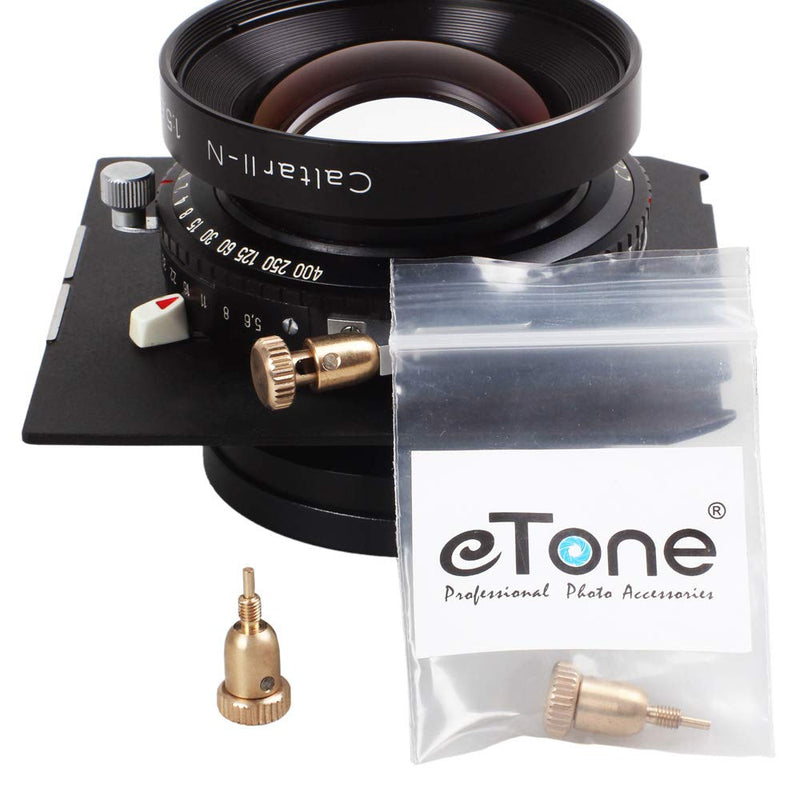 Brass Shutter Release Button for Rodenstock Schneider Fujinon Copal Large Format Lens