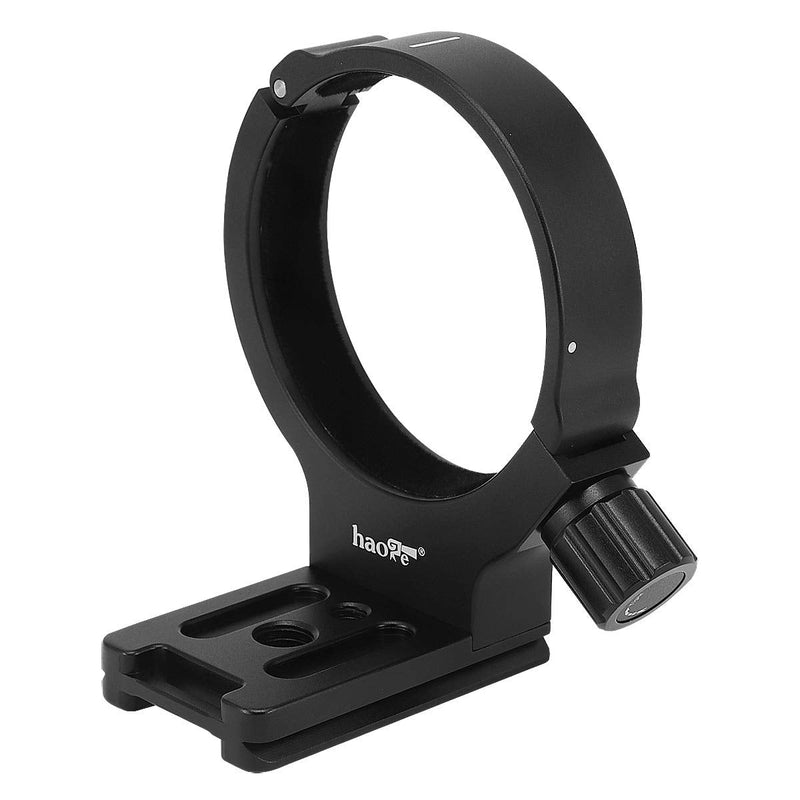 Haoge LMR-C347 Lens Collar Replacement Foot Tripod Mount Ring A II for Canon EF 300mm f/4L USM, EF 400mm f/5.6L USM, EF 70-200mm f/4L USM, EF 70-200mm f/4L is USM Lens Built-in Arca Type Plate