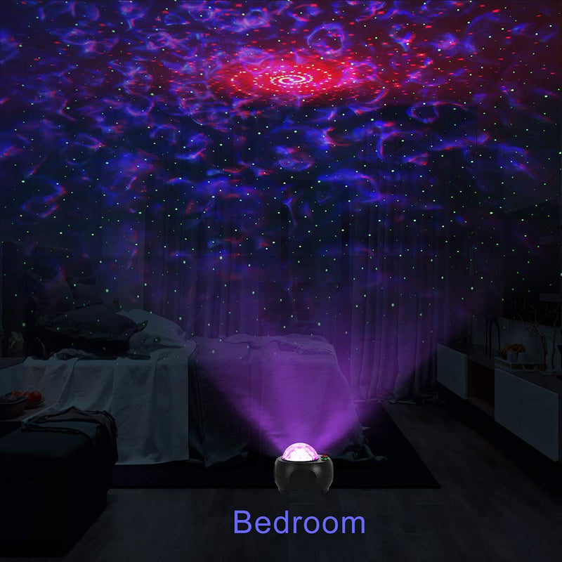 [AUSTRALIA] - HONRG nebula galaxy projector star projector for ceiling for adults,starlight projector with Bluetooth Speaker,Voice Control&Remote Control,galaxy projector for bedroom adults/Home Theatre/Party/Gifts 