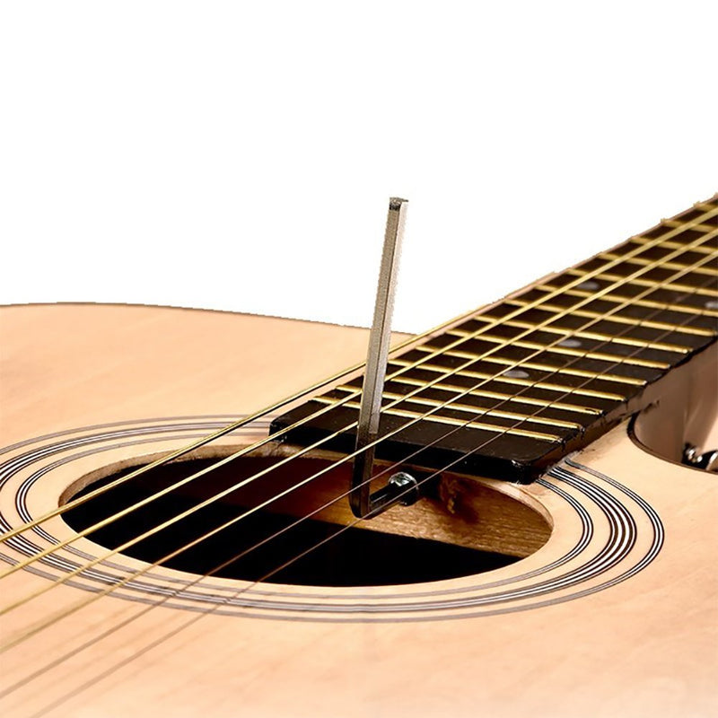 URlighting Guitar Repair Kit - Guitar Maintenance Fix Care Tools Set Includes Frets Nut File & String Winder & String Cutter & Hex Wrench & String Action Ruler for Guitar Ukulele Bass