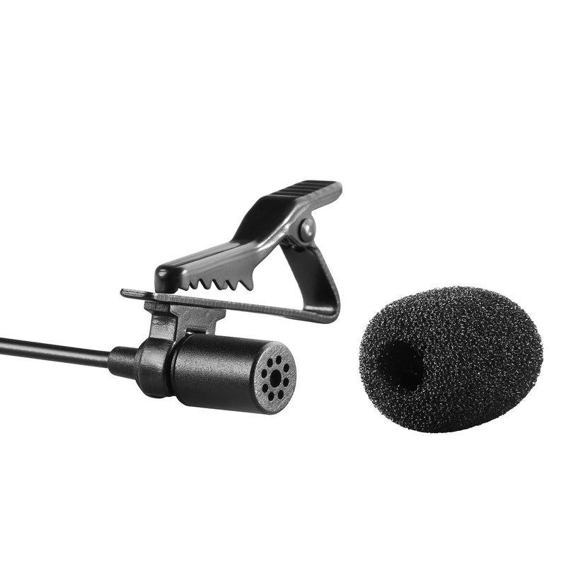 [AUSTRALIA] - (10 Pieces) Foam Windscreen, Lapel Clip-on Microphone Accessories for Replcement, Black 