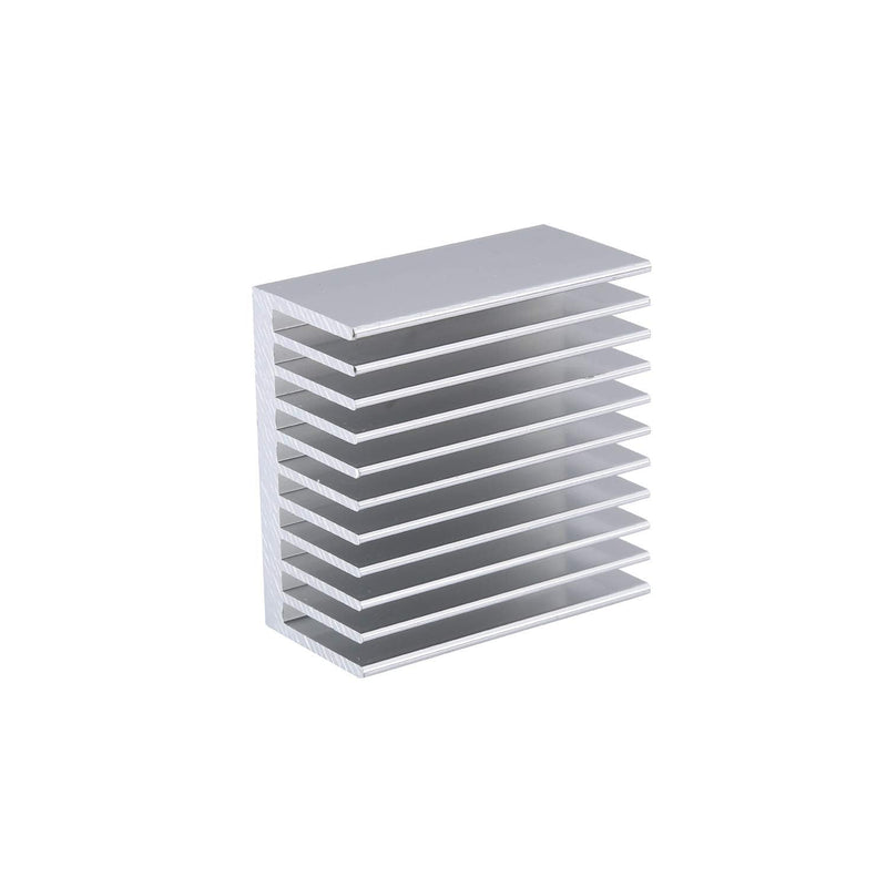 [AUSTRALIA] - 4Pcs 40mm Gpu Heatsink Kit 40 x 40 x 20mm /1.57 x 1.57 x 0.79 inch Aluminum Peltier Cooler Heat Sinks Small Cooling Fin for 3D Printers, TEC1-12706 Thermoelectric Cooler, Chipset CPU LED Power A 4Pcs 