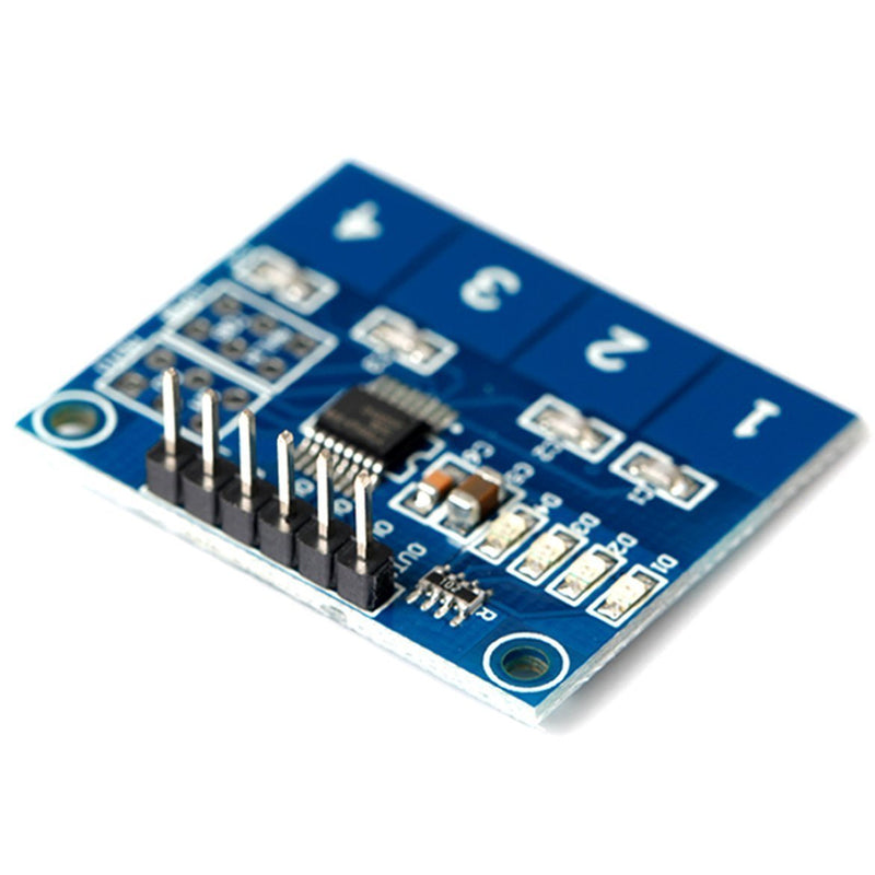 SMAKN TTP224 4-way Capacitive Touch switch Digital Touch Sensor Module for Arduino