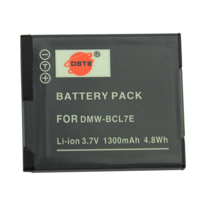 DSTE DMW-BCL7E Li-ion Battery (2-Pack) and Micro USB Charger Suit for Panasonic DMC-XS1, DMC-XS3, DMC-F5, DMC-FH10, DMC-FS50, DMC-SZ3, DMC-SZ9