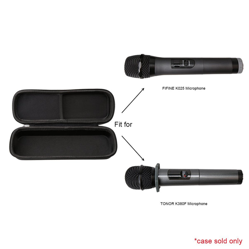 [AUSTRALIA] - Aproca Hard Carrying Travel Case for Fifine Technology K025 Fifine Handheld Dynamic Microphone Wireless mic System 