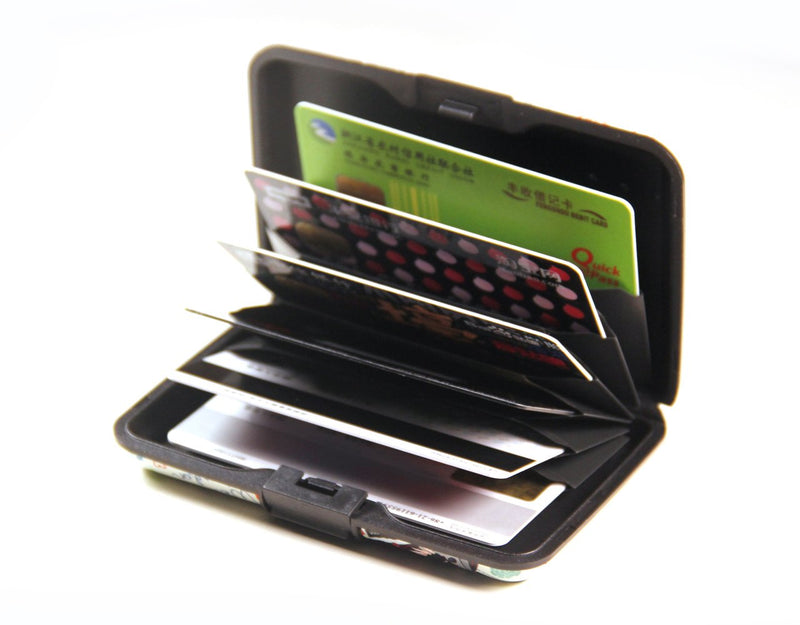 TBS RFID Blocking Card Holder Case-6 Slots-Beautiful Pattern-05 Mty-05