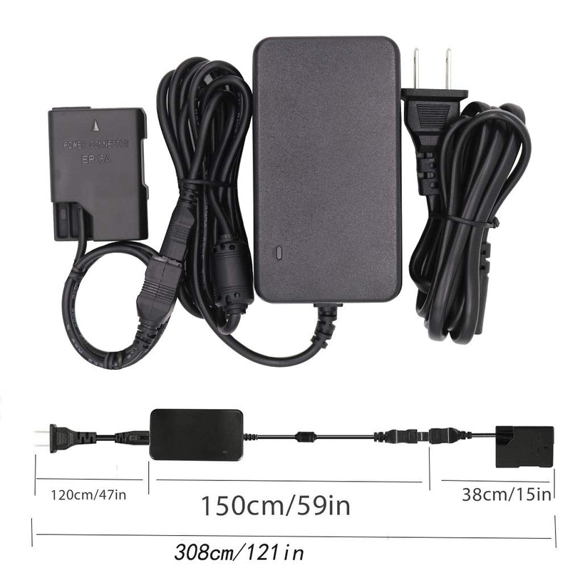 EH-5 EP-5A Dummy Battery Power Adapter Supply Kit for Some Nikon Camera(Replacement EN-EL14 / EN-EL14A Battery)