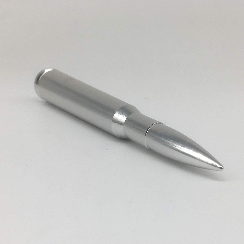 [AUSTRALIA] - ZYTC Bullet Style Stubby Antenna Mast Radio Aerial Silver Replacement Universal | 4.2 inches 