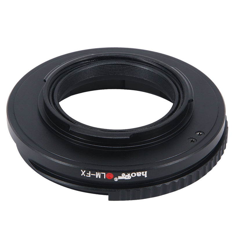 Haoge Macro Focus Lens Mount Adapter for Leica M LM, Zeiss ZM, Voigtlander VM Lens to Fujifilm Fuji X FX Mount Camera Such as X-E1 X-E2 X-E2s X-E3 X-M1 X-Pro1 X-Pro2 X-T1 X-T2 X-T3 X-T10 X-T20 X-T30