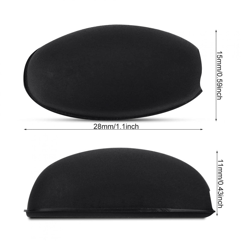 3Pcs/Set Black Rubber Saxophone Palm Key Pads Cushions Musical Instrument Accessories for Soprano Alto Tenor Sax Wind Instruments