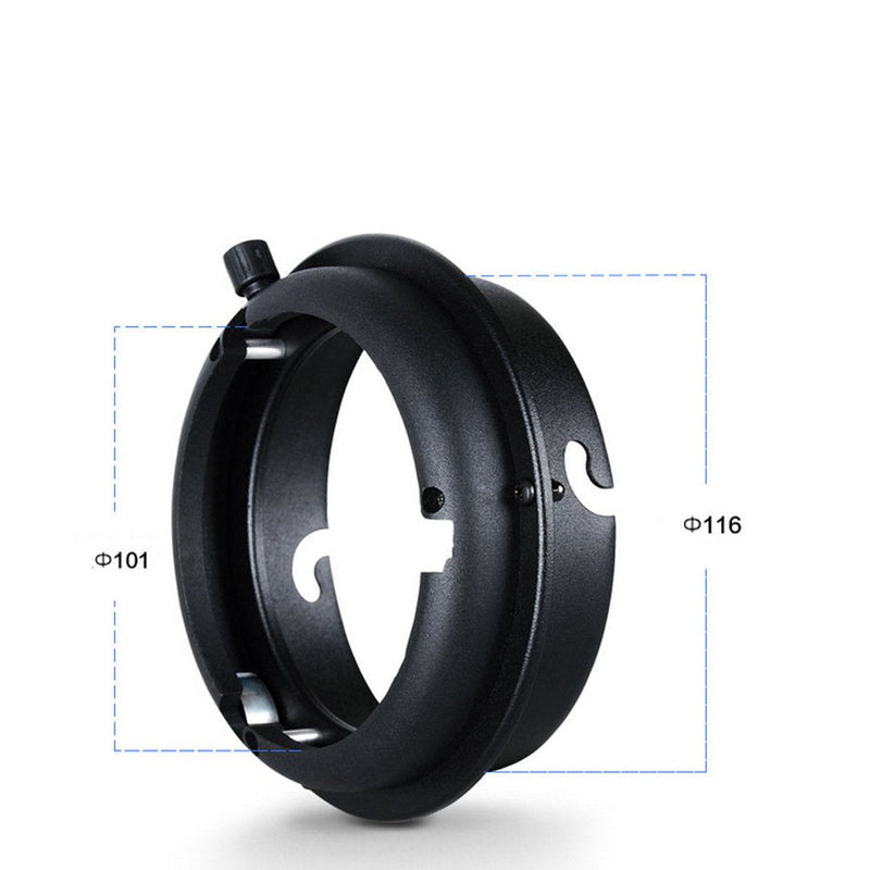 Fomito Photo Studio Elinchrom Speedring to Bowens Mount Converter Adapter Ring for Softbox Beauty Dish Studio Flash Strobe Professional Photography SN-13 (Elinchrom-Bowens)