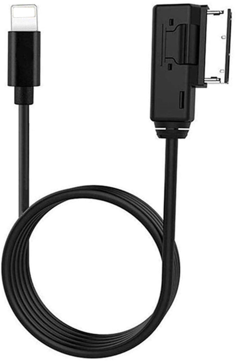 LITEMATIRA AMI Music Interface Char-ge Aux Cable Compatible with A3/A4/A5/A6/A8/S4/S6/S8/Q5/Q7/R8/TT with MMI 3G+ System (3.3FT) 3.3FT