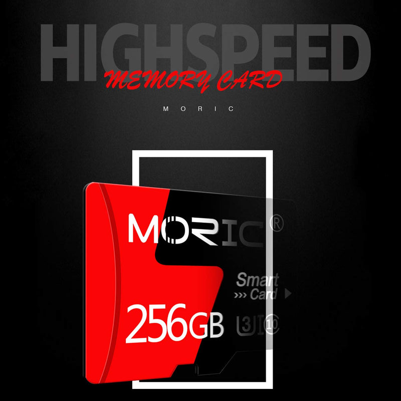 256GB Micro SD Card High Speed Memory Card for Digital Cameras Phones Tablet GPS PCs Class 10 Full HD Video Drone