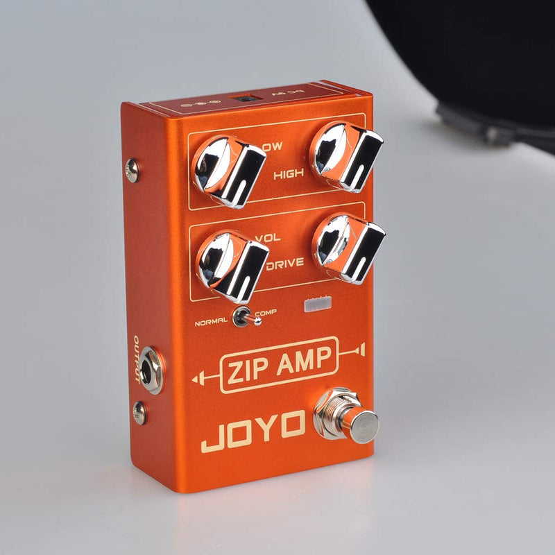 [AUSTRALIA] - JOYO R-04 ZIP AMP Pedal Effect Strong Compression Overdrive Pedal Simulate Amplifier Effect Pedal for Electric Guitar True Bypass 