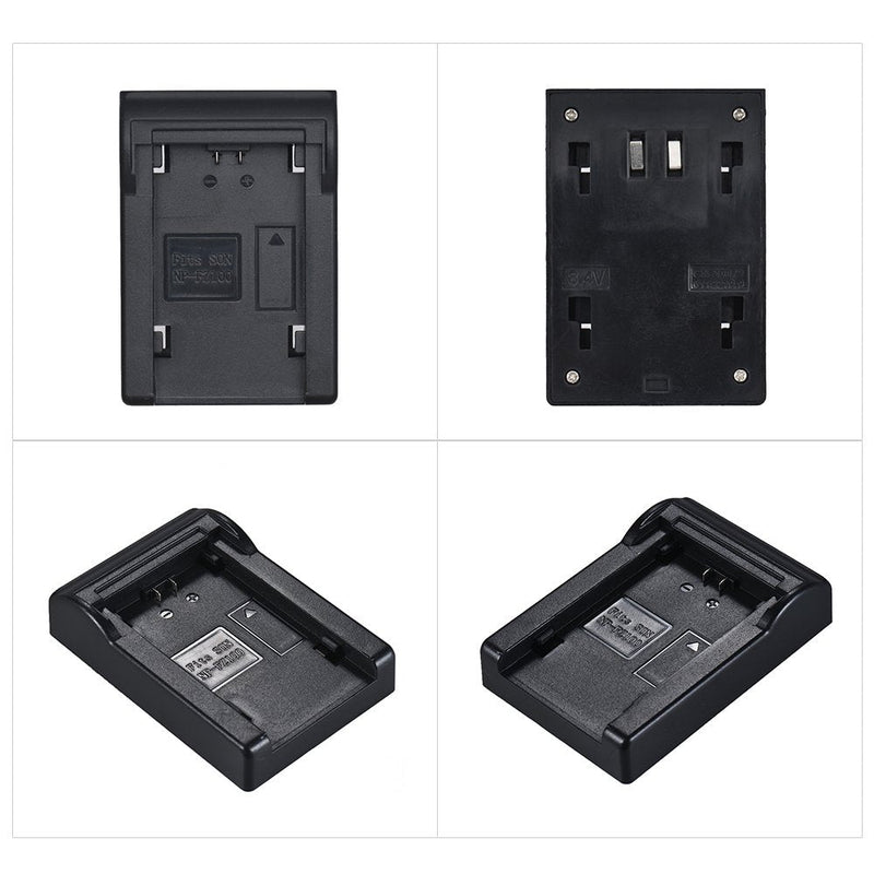 Andoer 2pcs NP-FZ100 Battery Plate for Sony A7III A9 A7RIII A7SIII for Neweer Andoer Dual/Four Channel Battery Charger