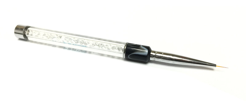 Grandey Professional Nail Brushes Beauty Nail Art Tool Small Sable Hair Brush Painting Sculpture Pen (7MM)